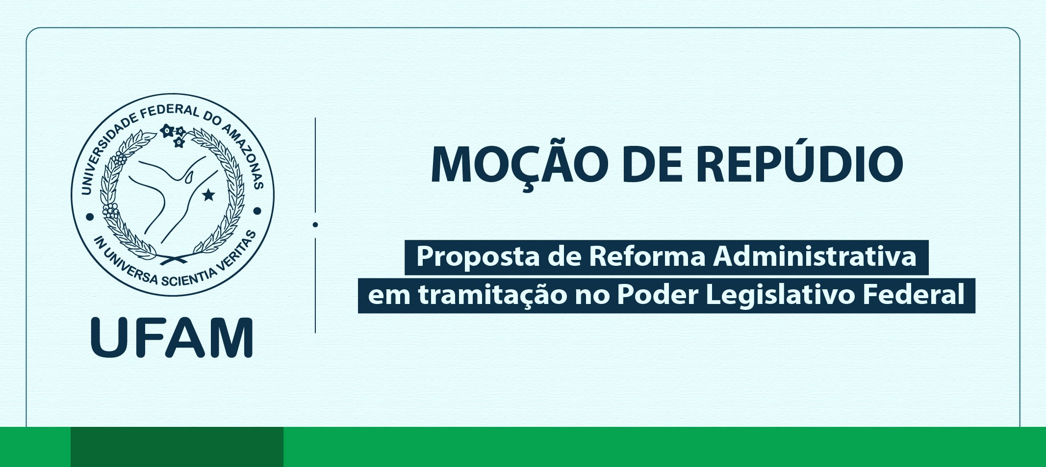 Moção de Repúdio à proposta de Reforma Administrativa em tramitação no Poder Legislativo Federal